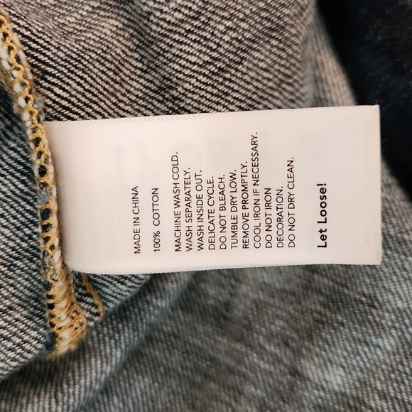 KATE SPADE SATURDAY BELTED JEAN JACKET W ZIPPER - Picture 3 of 12